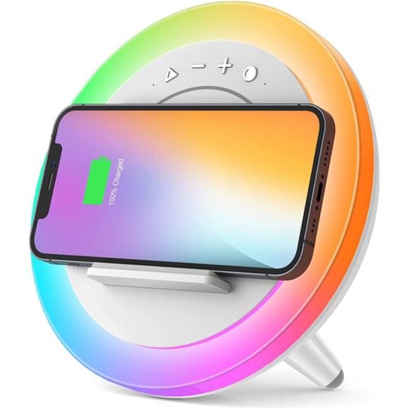 Bluetooth Speaker with Lights Best Birthday Gift Ideas Teenage for MenDadMom